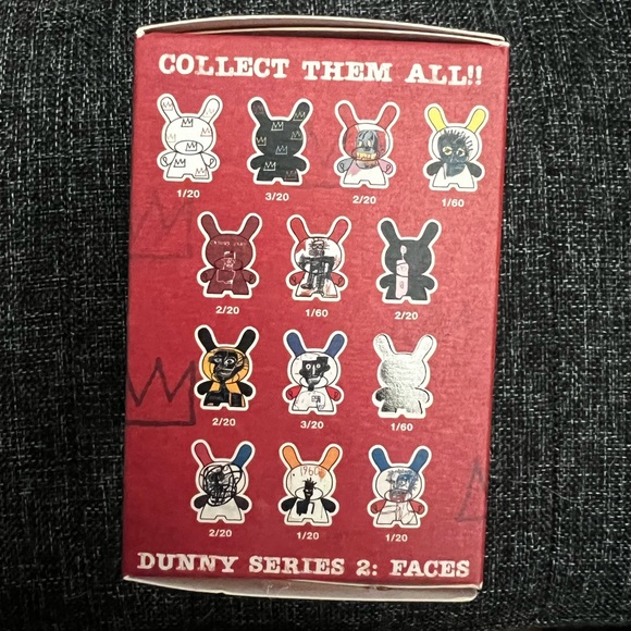 Kidrobot Mini Dunny Series - Basquiat - Blind Box Of One - Picture 3 of 4